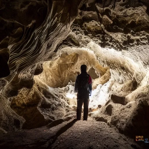 Image similar to Exploring the Deep Chrystal Garden Cave, National Geographic Photo Contest Winner