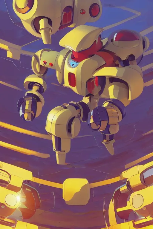 Image similar to metabots medabots medarotto medarot robot minimalist comics, behance hd by jesper ejsing, by rhads, makoto shinkai and lois van baarle, ilya kuvshinov, rossdraws global illumination ray tracing hdr radiating a glowing aura