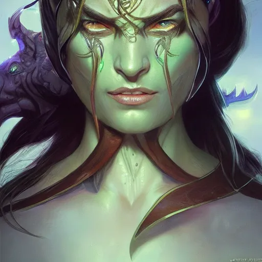 Image similar to ultra realistic illustration of illidan stormrage, intricate, elegant, highly detailed, digital painting, artstation, concept art, smooth, sharp focus, illustration, art by artgerm and greg rutkowski and alphonse mucha