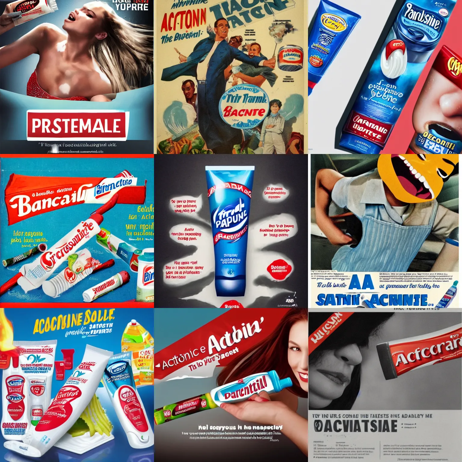 an action packed ad for toothpaste | Stable Diffusion | OpenArt