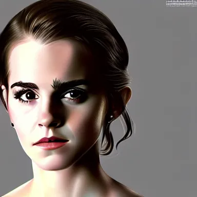 Image similar to portrait of emma watson, digital art, artstation cgsociety masterpiece