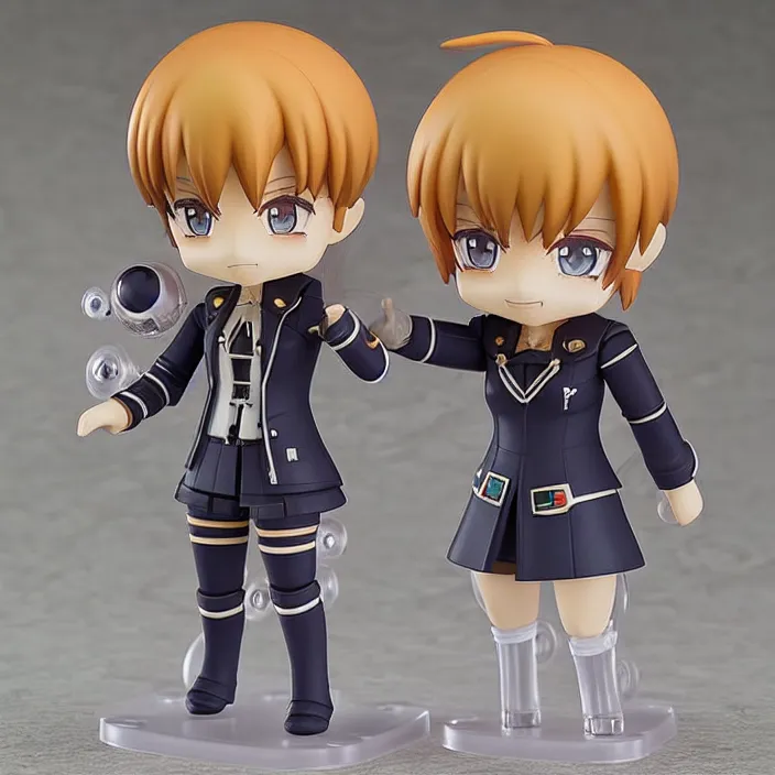 Prompt: the monster beyond space and time, an anime nendoroid of the monster beyond space and time, figurine, detailed product photo