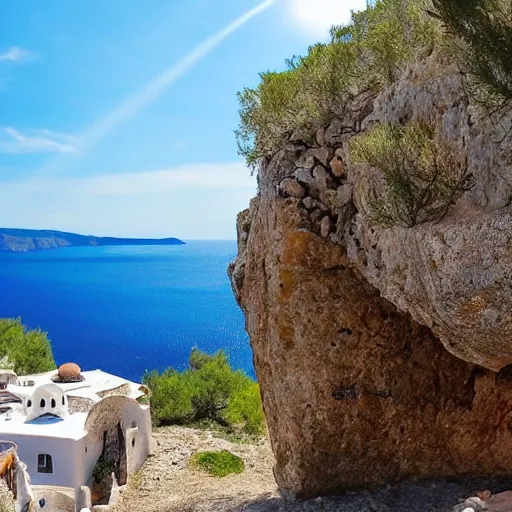 Image similar to greek island cave airbnb most popular