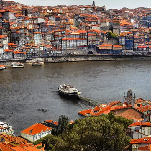 Prompt: porto in portugal, award - winning photograph, photograph auctioned by sothebys