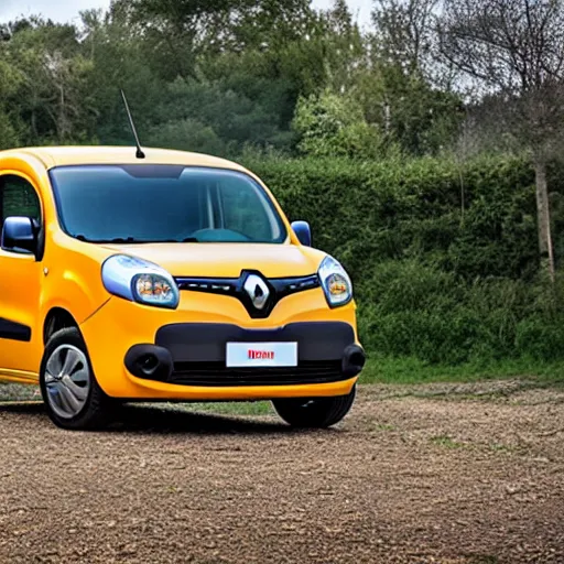 Image similar to Renault Kangoo as a monstertruck