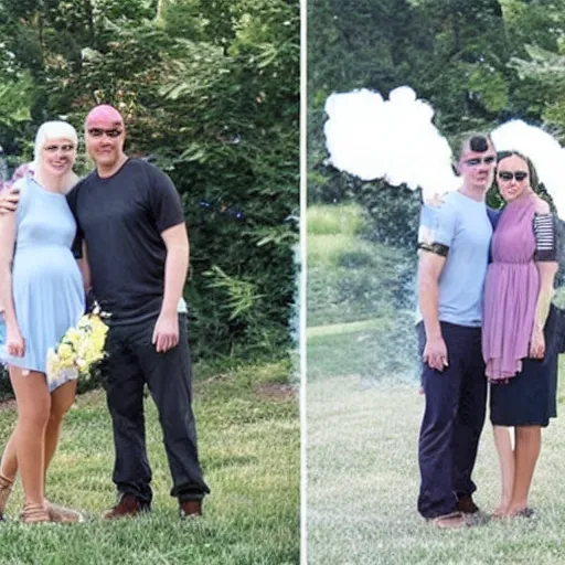 Image similar to 9/11 gender reveal