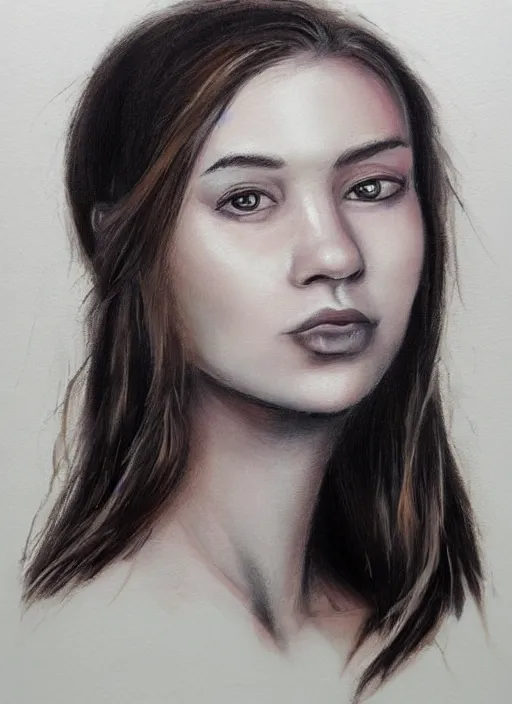 Prompt: Female face portrait. Reddit.com/r/Art