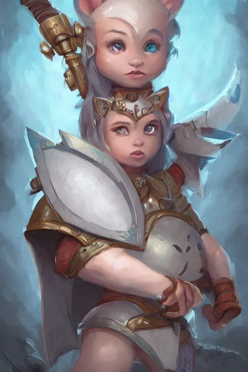 Prompt: anthropomorphic warrior piglet, girl, female, pale blue armor, cute and adorable, pretty, beautiful, DnD character art portrait, matte fantasy painting, DeviantArt Artstation, by Jason Felix by Steve Argyle by Tyler Jacobson by Peter Mohrbacher, cinematic lighting