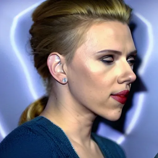 Prompt: scarlett johansson succumbing to a mind control spell