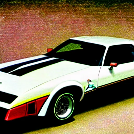 Image similar to a pontiac trans am from 1 9 8 2