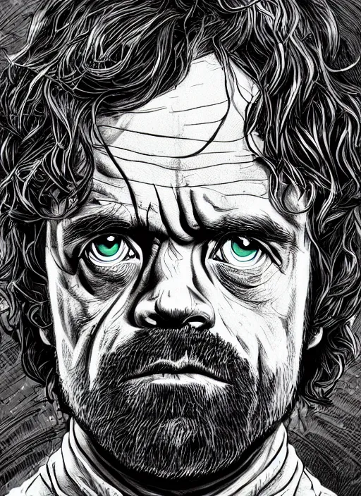 Prompt: portrait of tyrion lannister, an ultrafine detailed illustration by james jean, intricate linework, bright colors, final fantasy, behance contest winner, vanitas, angular, altermodern, unreal engine 5 highly rendered, global illumination, radiant light, detailed and intricate environment