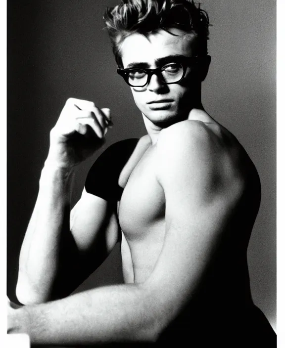 Image similar to james dean by robert mapplethorpe