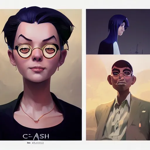 Image similar to face icon stylized minimalist m. a. s. h., loftis, cory behance hd by jesper ejsing, by rhads, makoto shinkai and lois van baarle, ilya kuvshinov, rossdraws global illumination