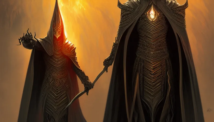 The Lord of the Rings - Fan-art sauron by Christian Castanea on Dribbble