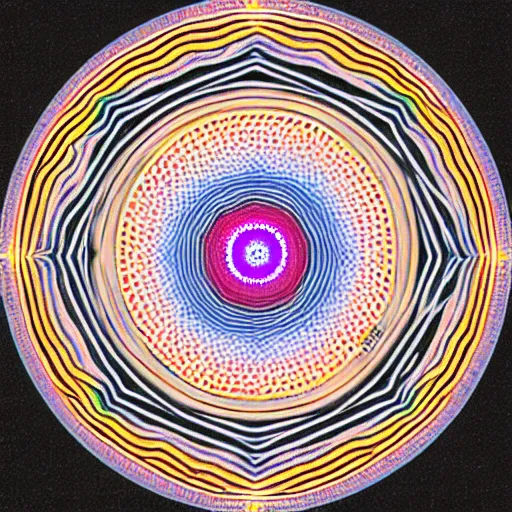 Image similar to 1 0 0, 0 0 0 hz cymatic pattern