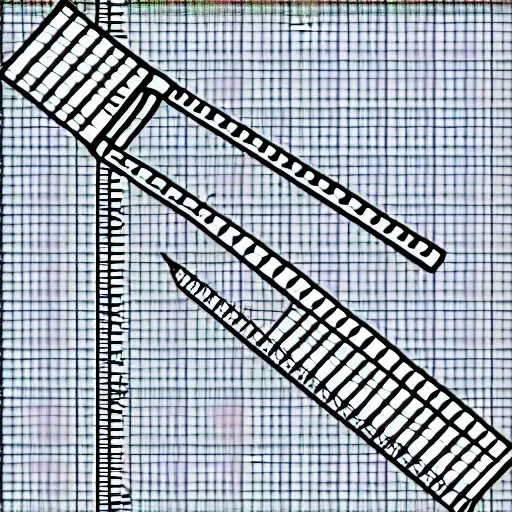 Prompt: a clip art image of a ruler, transparent background