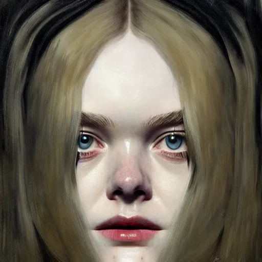 Image similar to symmetry!! portrait of elle fanning in prey in the world of andrew wyeth, horror, fashion, dark!! intricate, elegant, highly detailed, digital painting, artstation, concept art, smooth, sharp focus, illustration, art by artgerm and frank frazetta and peter paul rubens