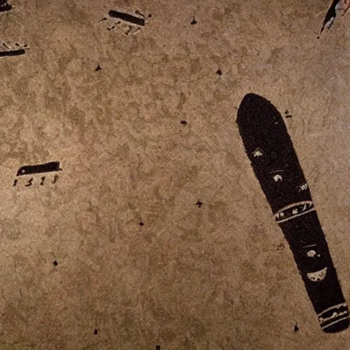 Prompt: cave drawing of space rocket launch, museum item, dated to 4 0, 0 0 0 years ago