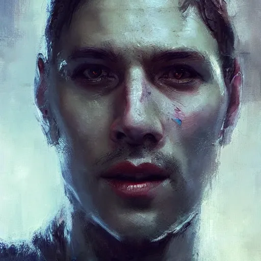 Prompt: face protrait of darnis targaryen, realistic, ultrahd, jeremy mann painting