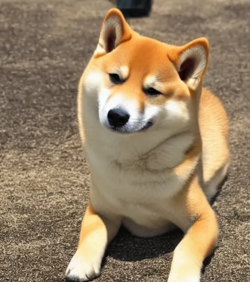 Image similar to shiba inu.