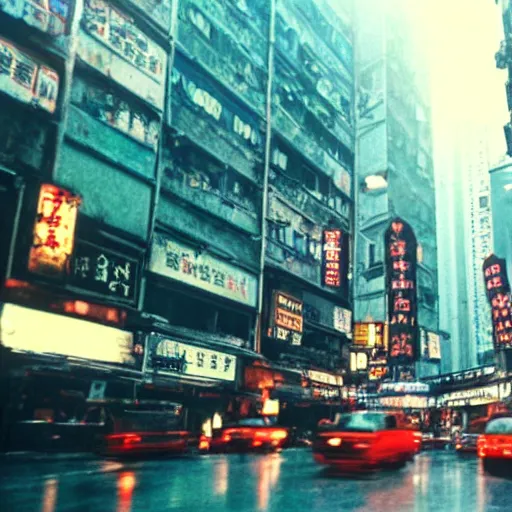 Prompt: Hong Kong Street in Bladerunner, cinematic, IMAX