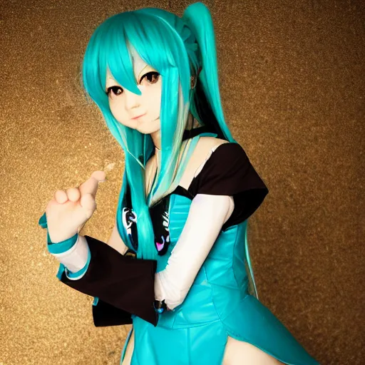 Prompt: Hatsune Miku by Driben Peter