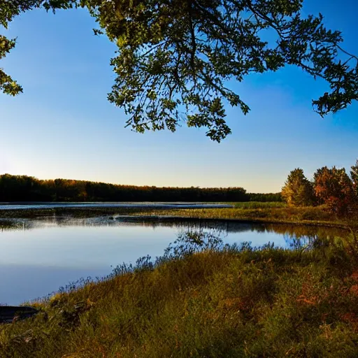 Image similar to if apple designed country, rhode island johnson pond