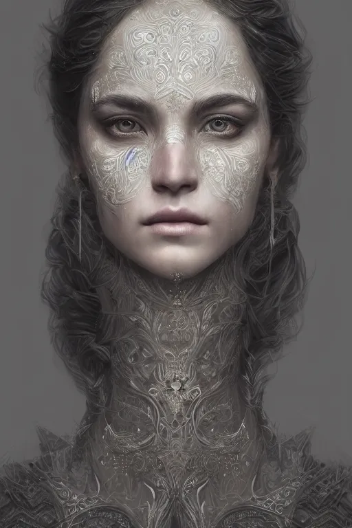 Image similar to majestic and regal portrait of vvi!! ( kbbles ), perfect face, beautiful, intricate, epic, elegant, highly detailed, digital painting, hard focus, beautiful volumetric lighting, epic light, ultra detailed, by leesha hannigan, ross tran, thierry doizon, kai carpenter, ignacio fernandez rios