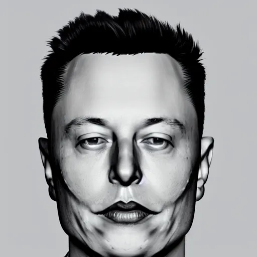 Prompt: face made of smoke simulation elon musk made of smoke simulation made of smoke simulation smoke simulation smoke simulation houdini houdini smoke particles houdini mesh emitting particles