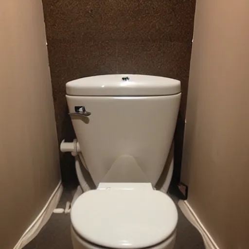 Image similar to toilet with angry facial expression