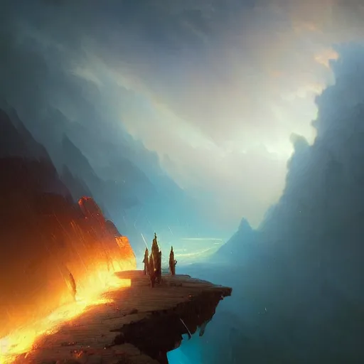 Prompt: ''cinematic shot'' of our world ending made by ivan aivazovsky, peter mohrbacher, greg rutkowski volumetric light effect broad light oil painting painting fantasy art style sci - fi art style realism premium prints available artwork unreal engine