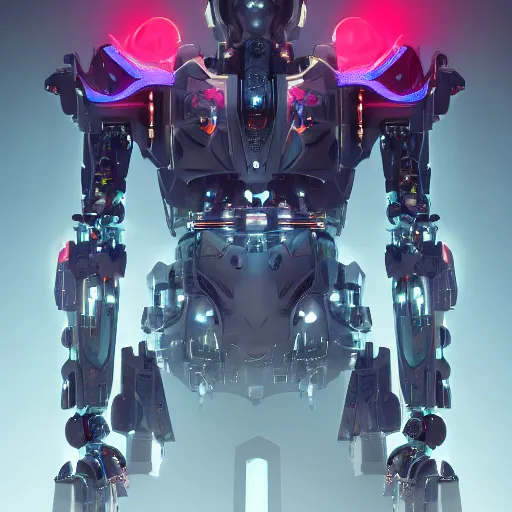 Image similar to a full body view of a highly advanced robot, beautiful face, volumetric lightning, magical, complex and intricate, cyberpunk, epic, cinematic, trending on artstation