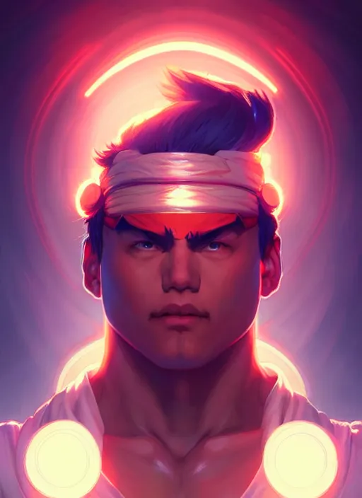Prompt: symmetry!! ryu, street fighter, glowing lights!! intricate, elegant, highly detailed, digital painting, artstation, concept art, smooth, sharp focus, illustration, art by artgerm and greg rutkowski and alphonse mucha