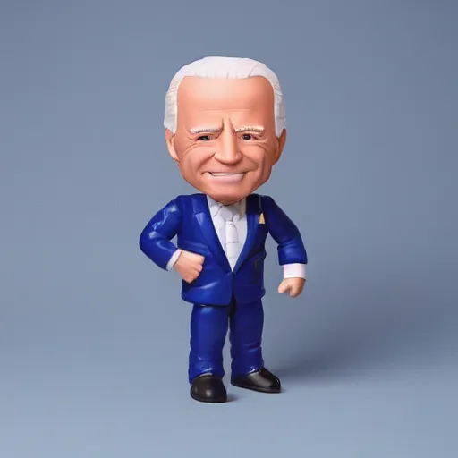 Prompt: “joe Biden wearing pajamas” Funko Pop, figurine, 24mm lens, high resolution 8k, studio lighting