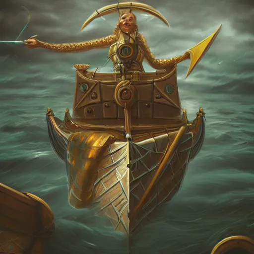 Prompt: fantasy list, creation, medal, struggle, career, rich, rich, take off, set sail, wealthy, technology, highly detailed, digital painting, art, smooth, ui