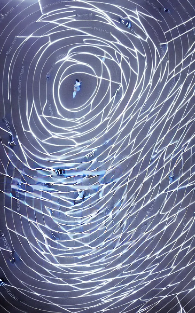 Prompt: eightk megarealenginerender blown glass sculpture woman dichromatic shards thin glass light caustics reflections glimmer silvery tapestries intertwoven crepuscular rays refraction trielectric subsurface scattering iridescence