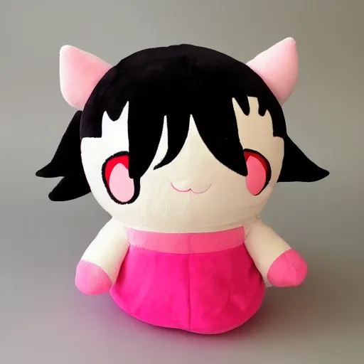 Prompt: cute fumo plush of a girl who's hypersensitive to everything said about her