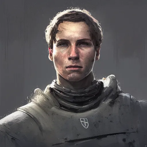Prompt: portrait of volley ball star'kevin tillie'by greg rutkowski, jedi knight, he is 3 5 years old, star wars expanded universe, wearing imperial gear, he carries a volley ball, highly detailed portrait, digital painting, artstation, concept art, smooth, sharp foccus ilustration, artstation hq