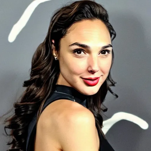 Prompt: Gal Gadot like catgirl with cat ears