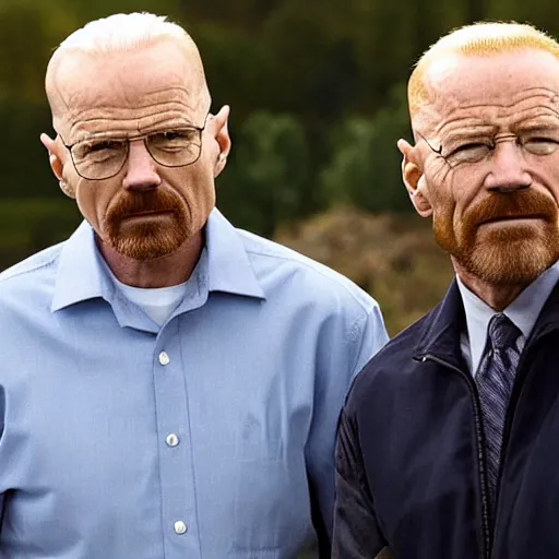 Image similar to walter white and biden