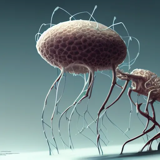Prompt: a beautiful and delicate phage is eating bacteria, medical illustration, highly detailed, digital painting, artstation, concept art, movie still, smooth, sharp focus uhd 8 k