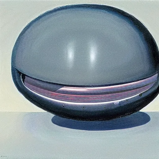 Image similar to alien by wayne thiebaud