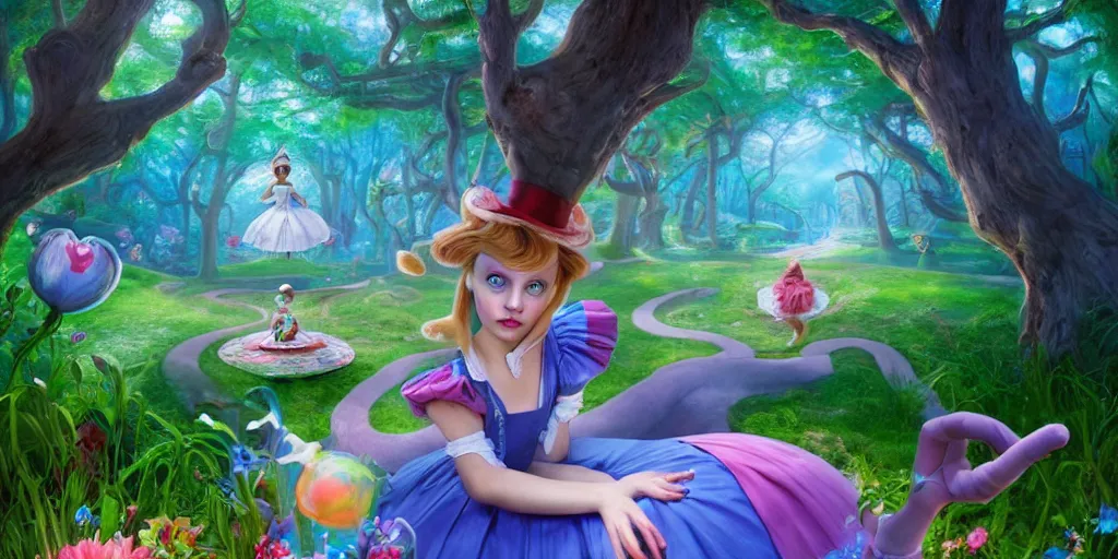 HD alice in wonderland wallpapers