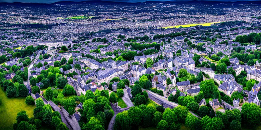 Image similar to an amazing award winning landscape photo of Rennes-le-Chateau, very detailed and sharp, 4k hdr, cinematic masterpiece