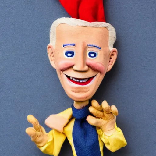 Old Man Joe Marionette Puppet