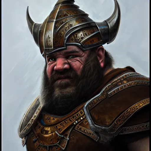 Prompt: portrait painting of a dwarven berserker, sharp focus, award - winning, trending on artstation, masterpiece, highly detailed, intricate. art by wayne reynolds