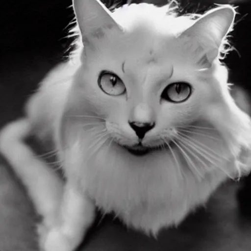 Image similar to a cat dressed like marilyn monroe