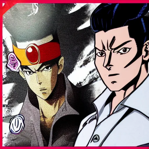 Image similar to josuke higashikata