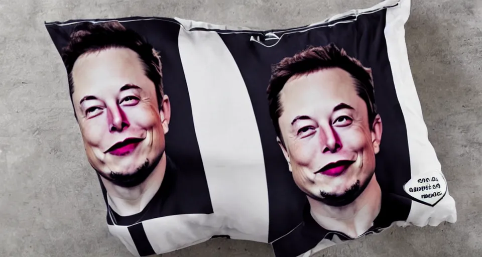 Image similar to elon musk dakimakura advertisement, best selling on etsy
