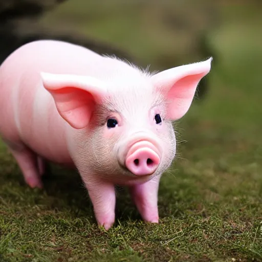 Image similar to cute adorable pig by yee chong silverfox